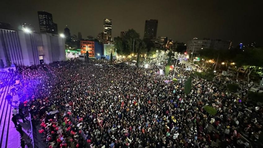Ana Bárbara y la Banda El Recodo celebran el amor con 12 mil personas en la Cuauhtémoc