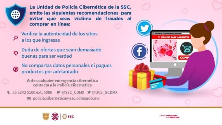 Fraudes en línea 14 de febrero