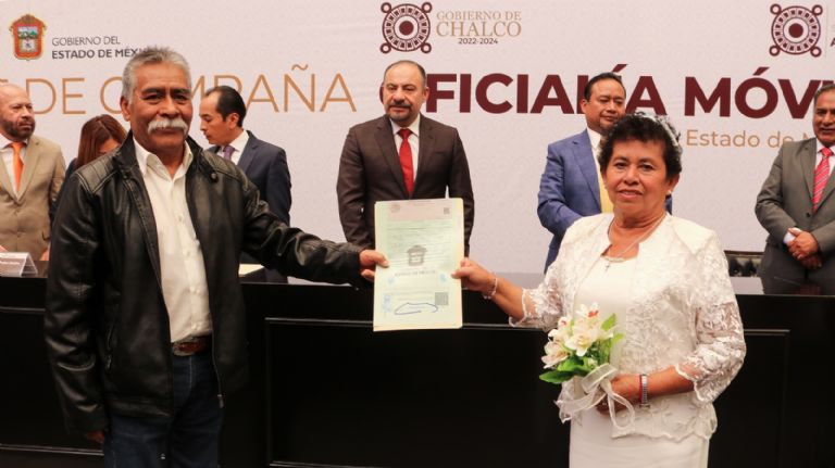 Boda masiva en Chalco