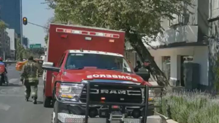 Por presunta fuga de gas desalojan a estudiantes de escuela de aviación en Chapultepec