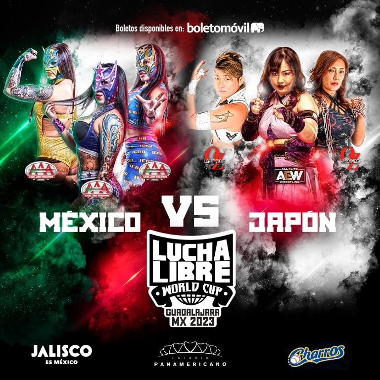 Quedaron definidos los enfrentamientos en la Lucha Libre World Cup; estos serán los rivales de México