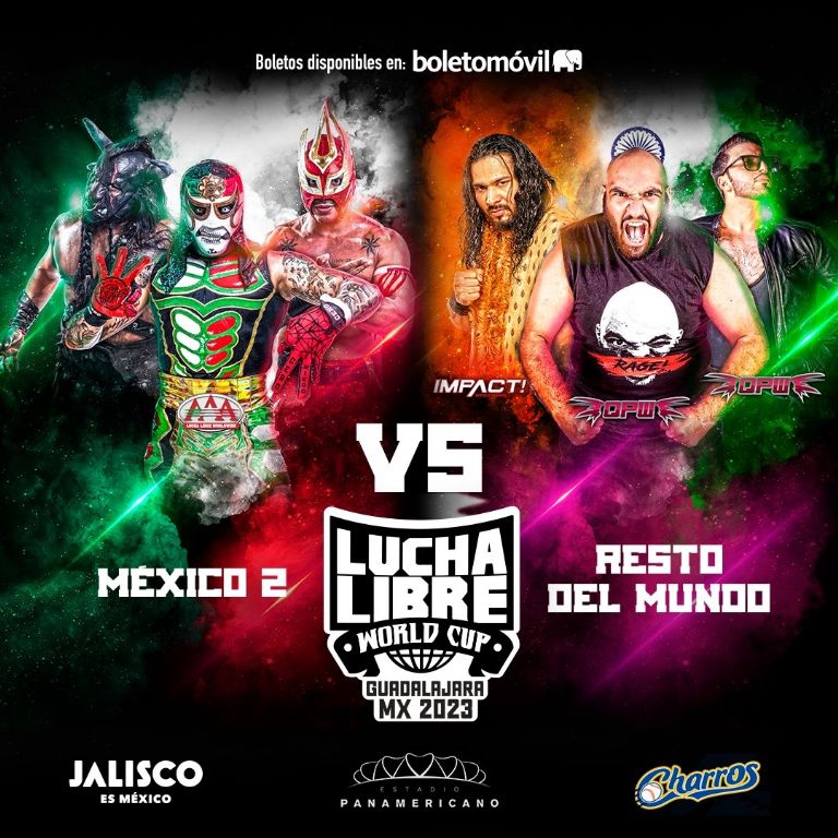 Quedaron definidos los enfrentamientos en la Lucha Libre World Cup; estos serán los rivales de México