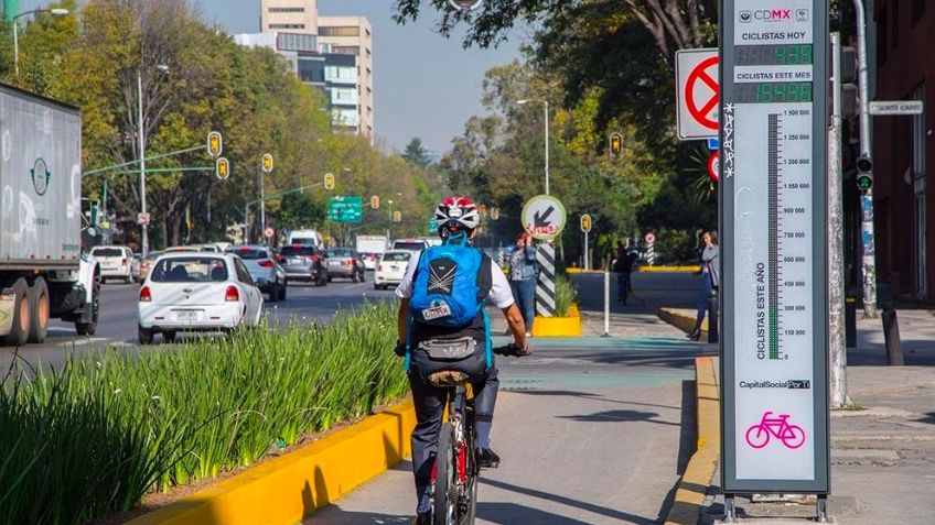 Tómalo en cuenta: A esto equivale una multa por invadir una ciclovía en la CDMX