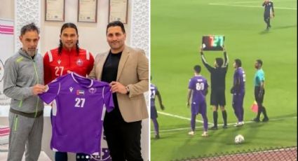 ¡Ya debutó! 'Gullit' Peña suma sus primeros minutos en los Emiratos Árabes Unidos