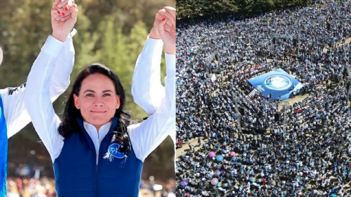 Elecciones 2023: Lista la batalla por el Edomex; PAN toma protesta a Alejandra del Moral