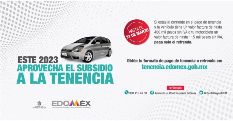 Pago de Tenencia en Edomex