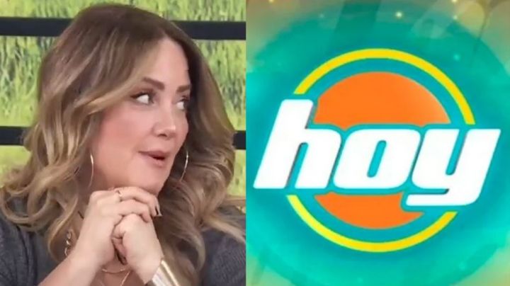 De luto y sin exclusividad: Tras hundir a Andrea Legarreta y volverse hombre, actriz llega a 'Hoy'