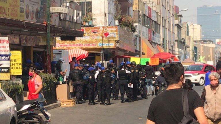 Operativo en el Centro Histórico