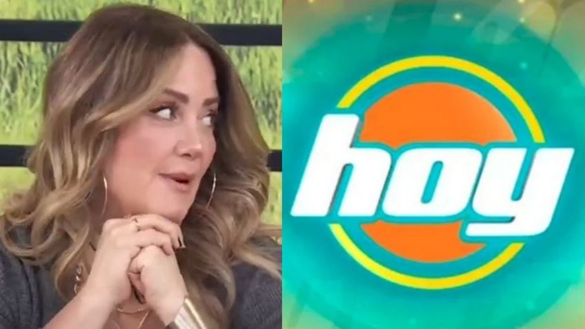 De luto y sin exclusividad: Tras hundir a Andrea Legarreta y volverse hombre, actriz llega a 'Hoy'