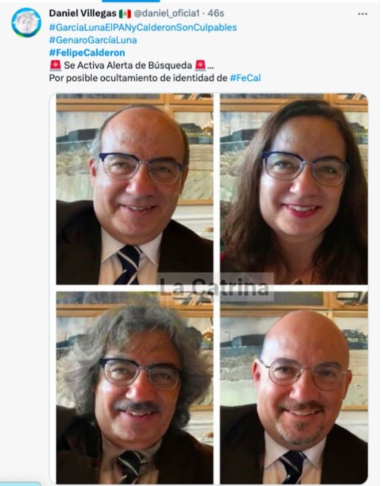 Reacciones contra Calderón 