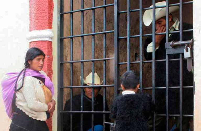 Personas indígenas en prisión