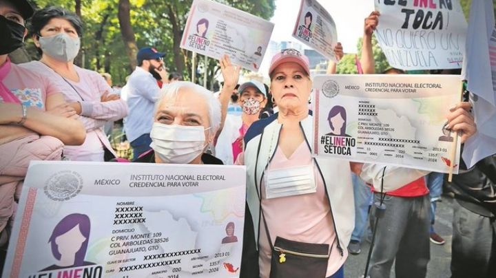 "El INE no se toca": Marcha no solo será en CDMX, convocan a mexicanos en EU, España a salir a las calles