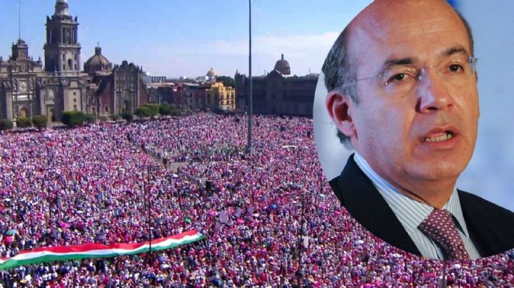 Felipe Calderón y Vicente Fox reaccionan a la marcha del INE y Morena da fuerte respuesta
