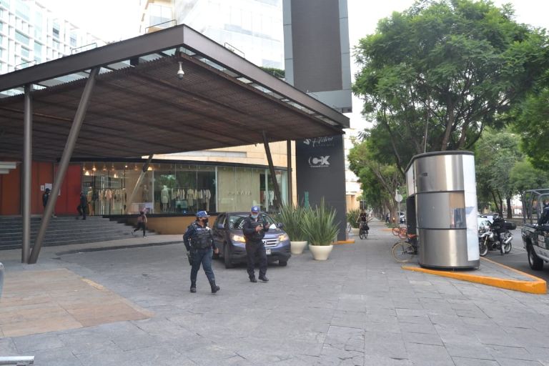 Operativo en plaza Antara