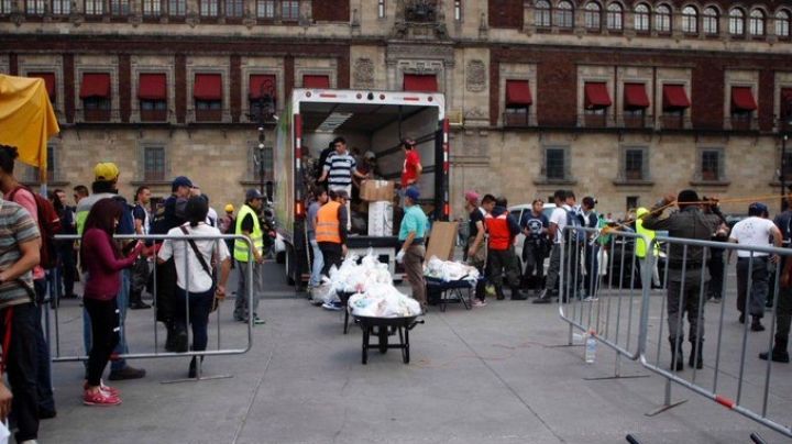 Lugares de la CDMX donde se han instalado centros de acopio para damnificados en Turquía