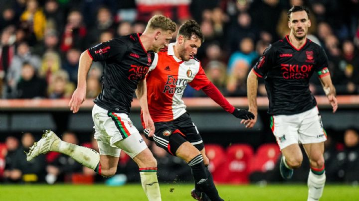 Santiago Giménez marca gol, anota su penalti y el Feyenoord avanza en la Copa de Países Bajos