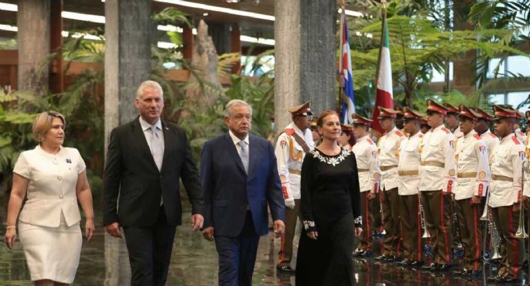 AMLO visitó Cuba en mayo del 2022. Foto: Internet