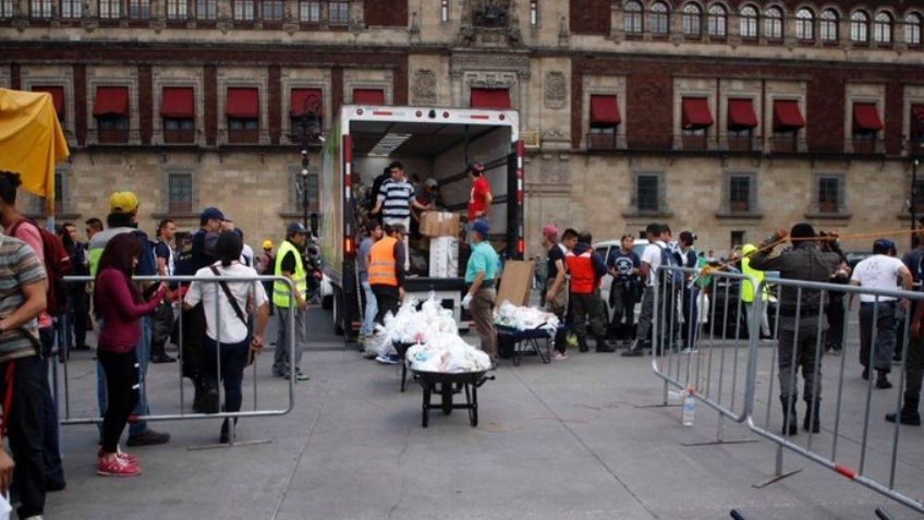 Lugares de la CDMX donde se han instalado centros de acopio para damnificados en Turquía