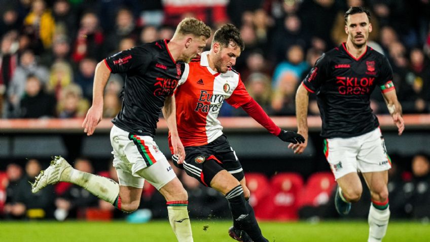 Santiago Giménez marca gol, anota su penalti y el Feyenoord avanza en la Copa de Países Bajos