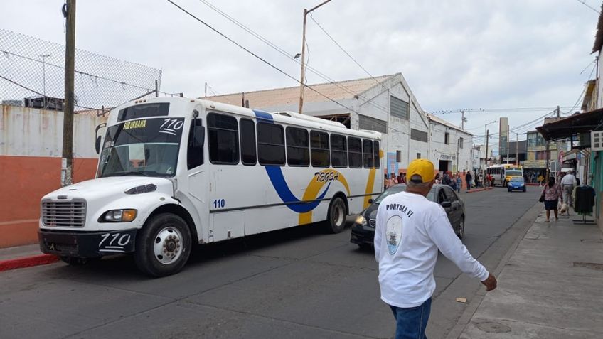 Caos en usuarios provoca modificaciones de paradas de camiones en el Centro de Guaymas