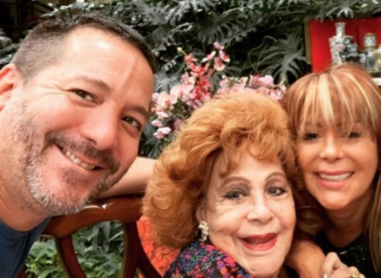 Luis Enrique Guzmán, Alejandra y Silvia Pinal