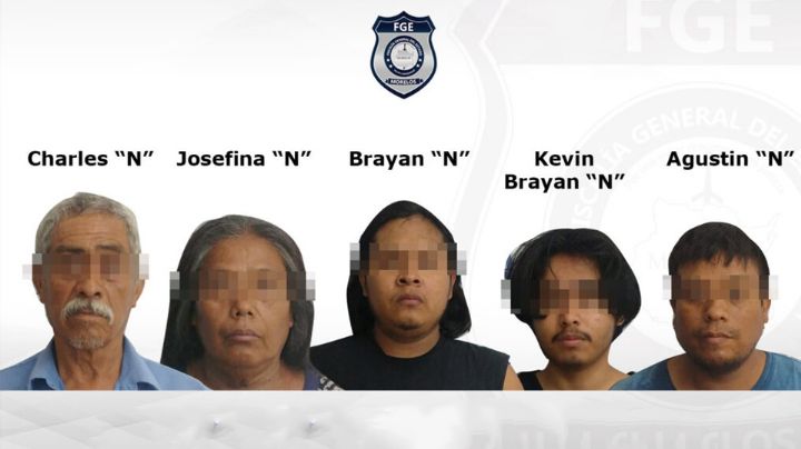 Arrestan a cuatro hombres y una mujer en Morelos; amenazaron con armas de fuego a policías