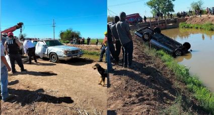 Fallecen seis personas tras caer a un canal de riego en el municipio de Navojoa