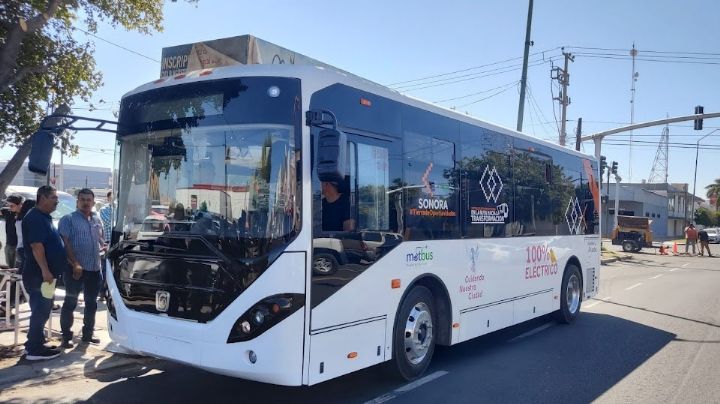 Autobuses eléctricos son puestos a prueba por calles de Ciudad Obregón