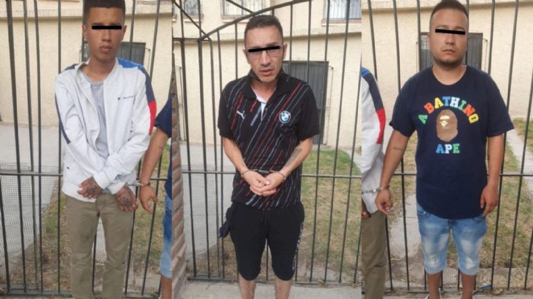 Detención de colombianos en Tecámac