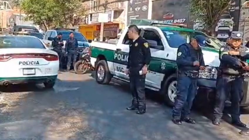 Tras fuerte persecución y balacera en Azcapotzalco y  cae asaltante en Naucalpan, Estado de México