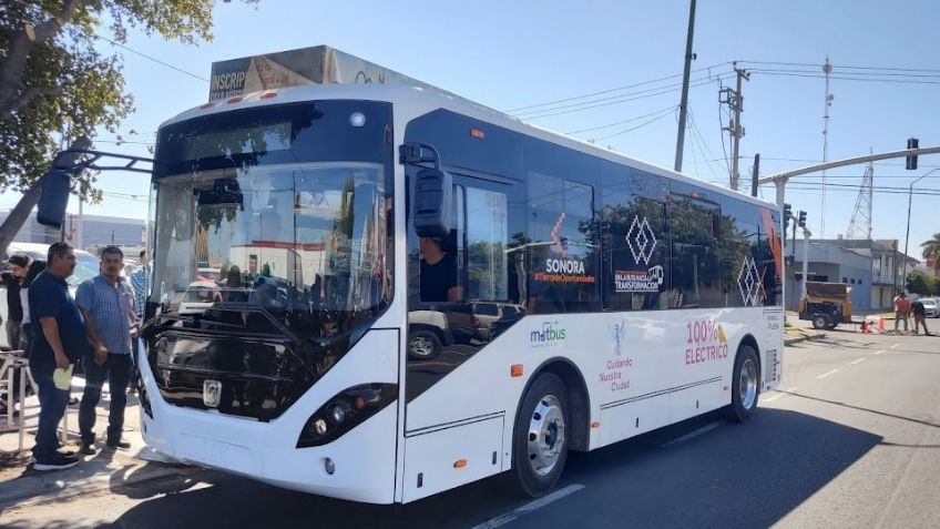 Autobuses eléctricos son puestos a prueba por calles de Ciudad Obregón