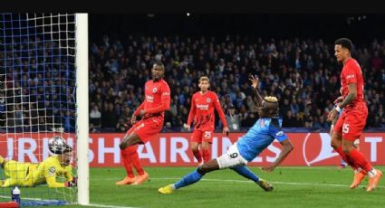 Napoli golea al Eintracht de Frankfurt y hace historia en la Champions League; 'Chucky' regresó