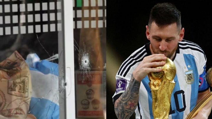 "Te estamos esperando": Amenazan al Lionel Messi tras balear negocio de la familia de Antonella Roccuzzo
