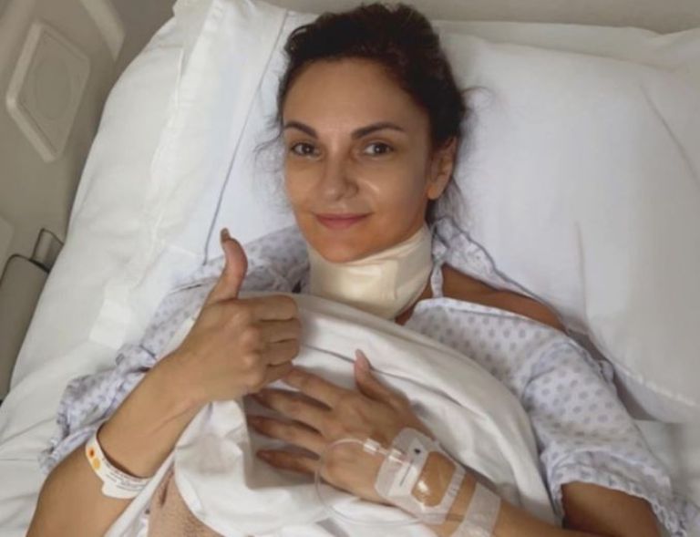 Mariana estuvo delicada de salud