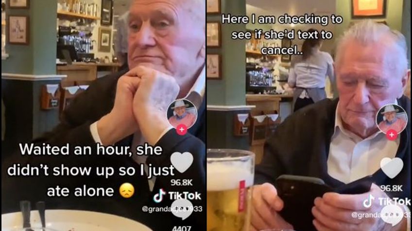 EU: Tras 14 años, 'abuelito' le da una nueva oportunidad al amor, pero se lleva triste decepción