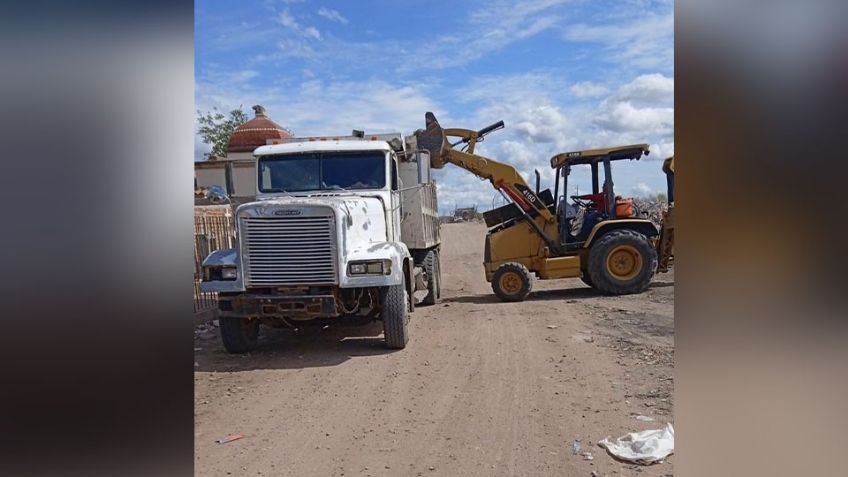 Panteones en Navojoa se convierten en un basurero clandestino sin fin