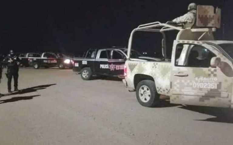 Siete personas mueren en balacera en Caborca. Foto: Facebook