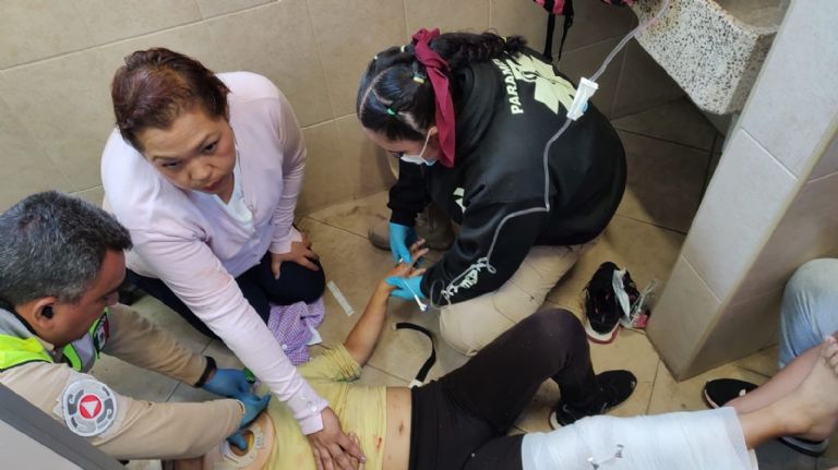 Accidente en kínder de Ecatepec