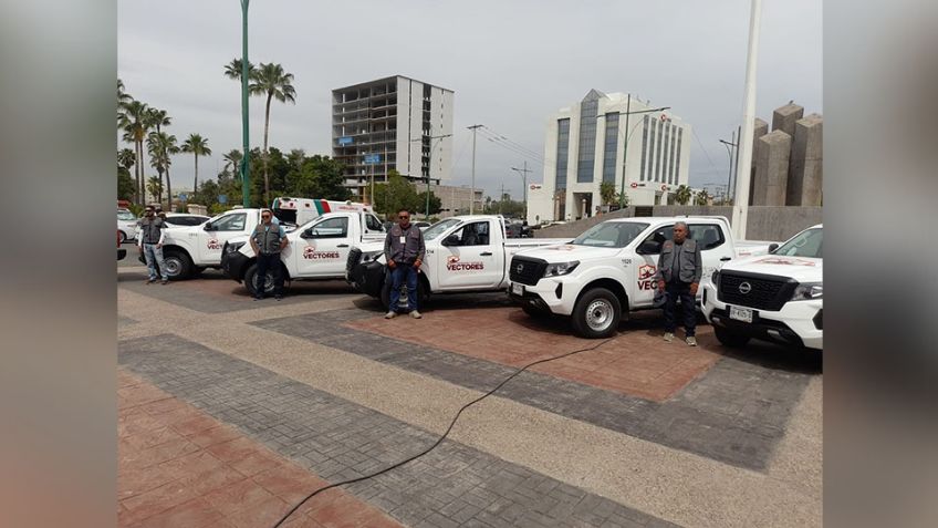 Se refuerzan contra el Dengue en la Región del Mayo; llegaron 5 vehículos fumigadores