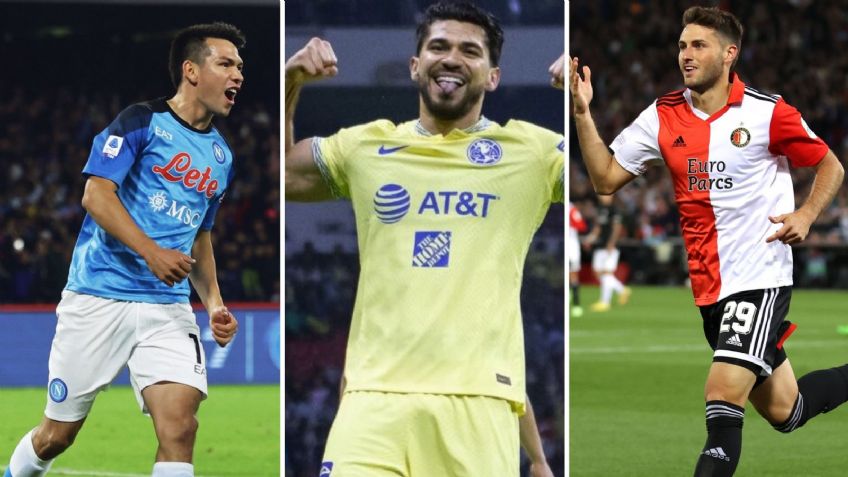 'Chucky' Lozano, Henry Martín y Santiago Giménez: El ataque de México es pretendido en varias ligas