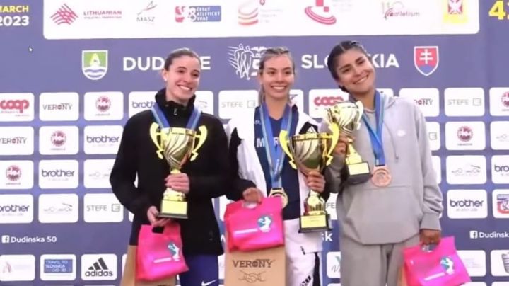 Alegna González gana en marcha 20 Km en Eslovaquia y registra marca mínima para JO París 2024