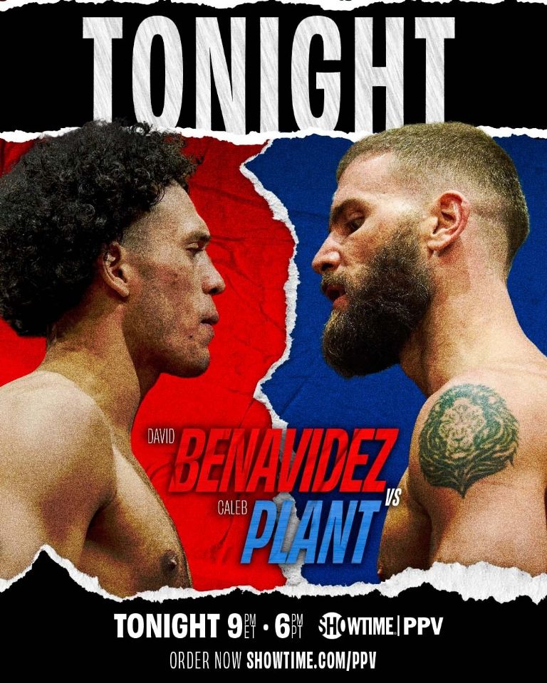 David Benavidez enfrenta a Caleb Plant con la mira puesta en 'Canelo'; horario y dónde ver la pelea