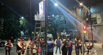 Adiós a la contaminación visual, clausuran pantallas publicitarias irregulares en la Miguel Hidalgo