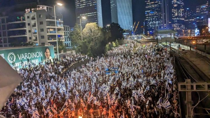 Alerta máxima en Israel por protestas masivas; especialistas temen el inicio de una guerra civil