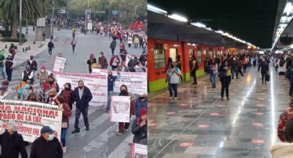 Que no se te haga tarde: Manifestaciones y retrasos en la L3 del Metro causan caos en la CDMX