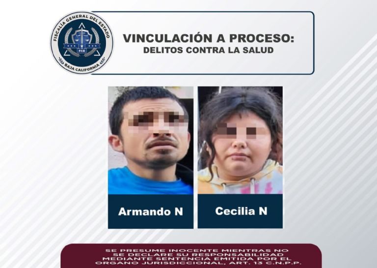 Cecilia 'N' y Armando 'N', de 21 y 28 años de edad
