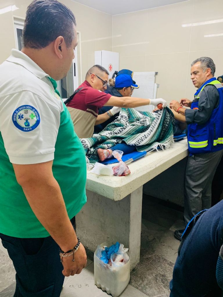 Nacimiento en metro Pantitlán