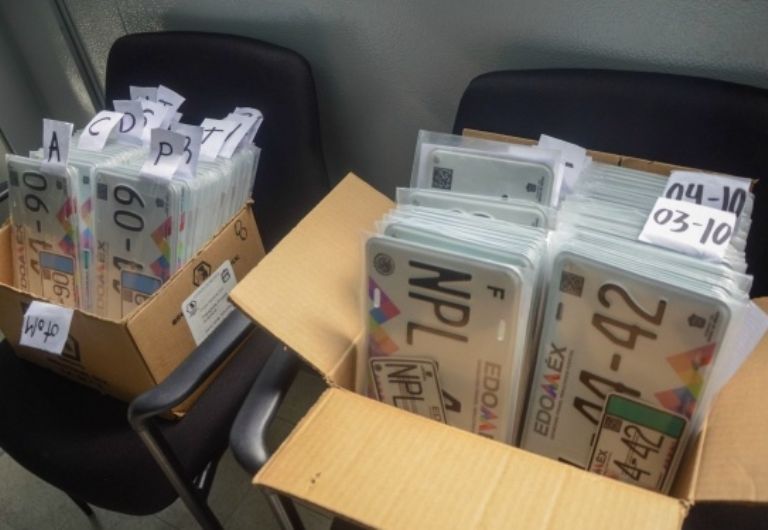 Placas Estado de México 