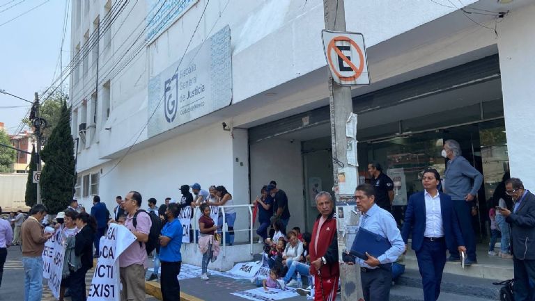 Manifestación por apertura de La Polar