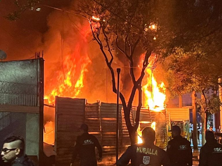Incendio en Buenavista deja dos víctimas letales. Foto: Twitter